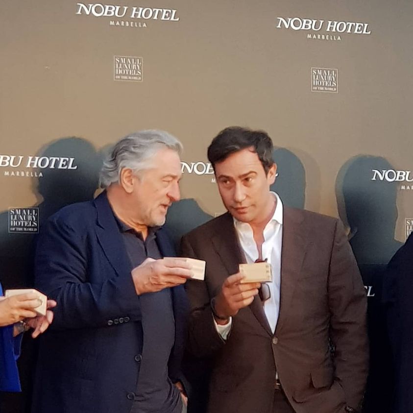 Robert De Niro, Daniel Shamoon Marbella 2018