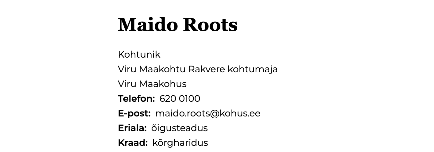 Avalik Teenistuja Maido Roots ei tunne põhiseadust, eirab süütuse presumptsiooni ja on kallutatud
